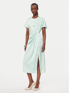 Rinascimento Sukienka koktajlowa CFC0127457003 Zielony Regular Fit