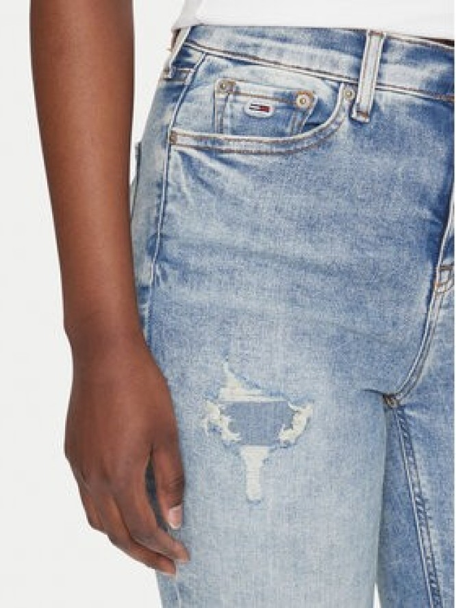 Tommy Jeans Jeansy Nora DW0DW20024 Niebieski Skinny Fit