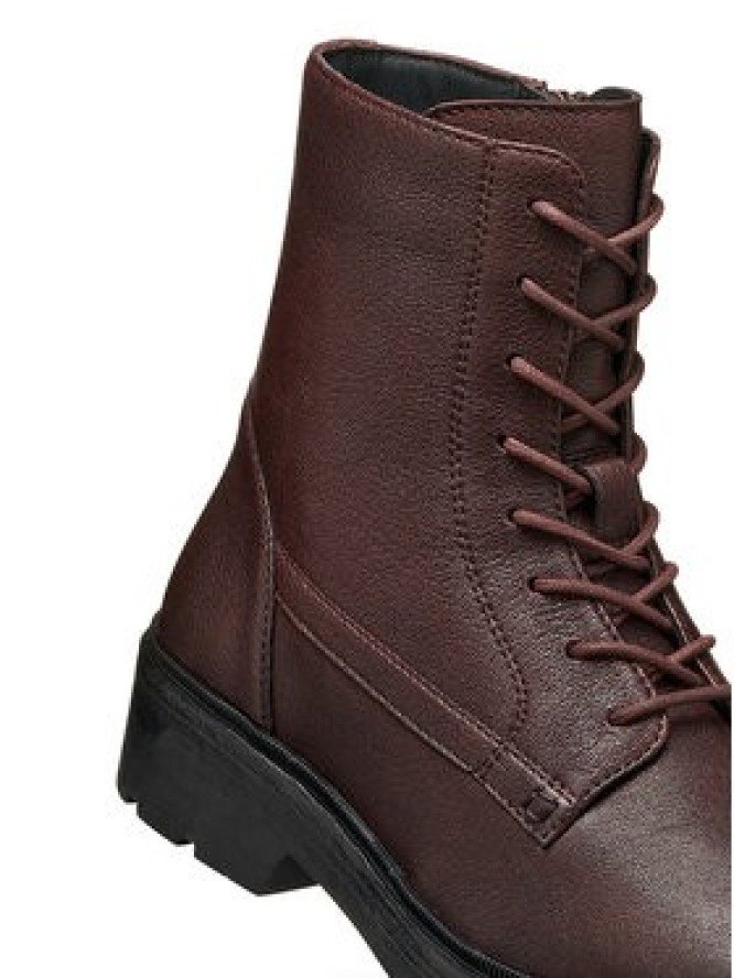 Geox Trzewiki D Swelen D665GH 81 C7357 Bordowy