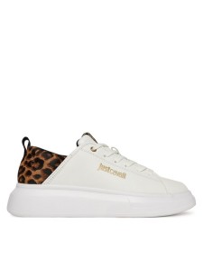 Just Cavalli Sneakersy 79RA3SB7 ZPB58 Biały