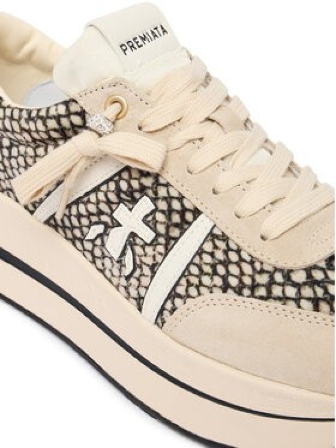 Premiata Sneakersy Bethcoin Var 8501 Beżowy jasny