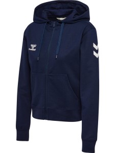 Damska bluza z kapturem zapinana na zamek Hummel Go 2.0 Chevron