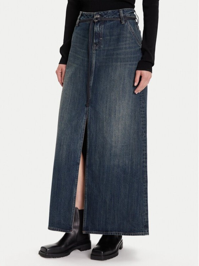 G-Star Raw Spódnica jeansowa D25979-D577 Granatowy Baggy Fit