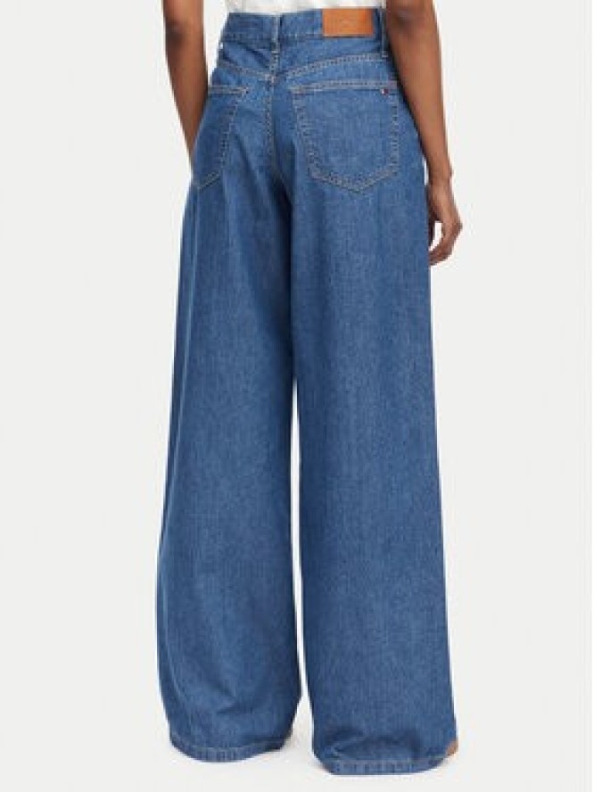 Tommy Hilfiger Jeansy 70'S WW0WW52156 Niebieski Wide Leg