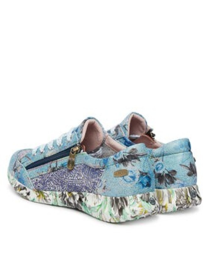 Laura Vita Sneakersy Joctao 06 Niebieski