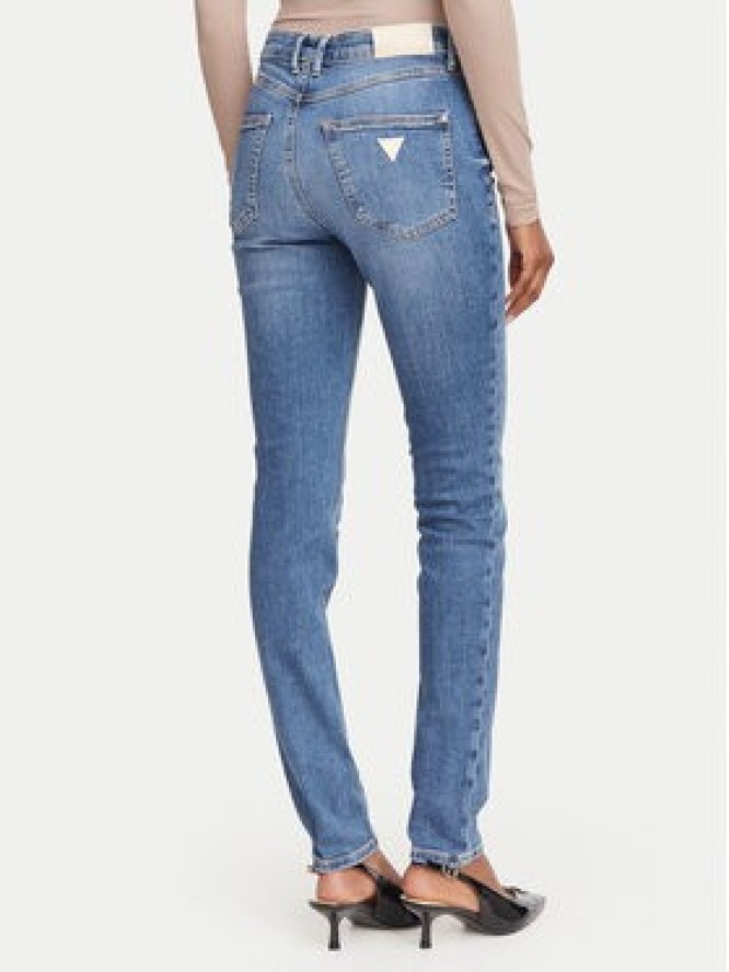 Guess Jeansy W6YA46 D1538 Niebieski Skinny Fit