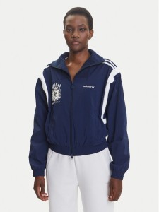 adidas Bluza Mascotte Woven JY2809 Granatowy Regular Fit