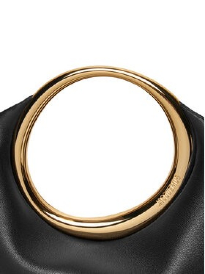 JACQUEMUS Torebka Mini ring handbag 241BA395 Czarny