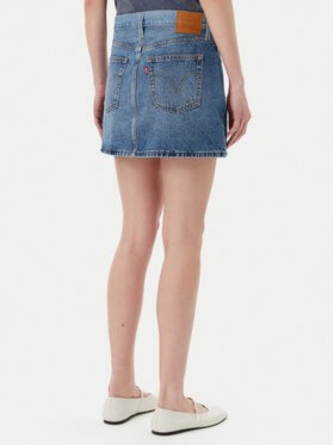 Levi's® Spódnica jeansowa Western 501® 001VJ-0001 Niebieski Regular Fit
