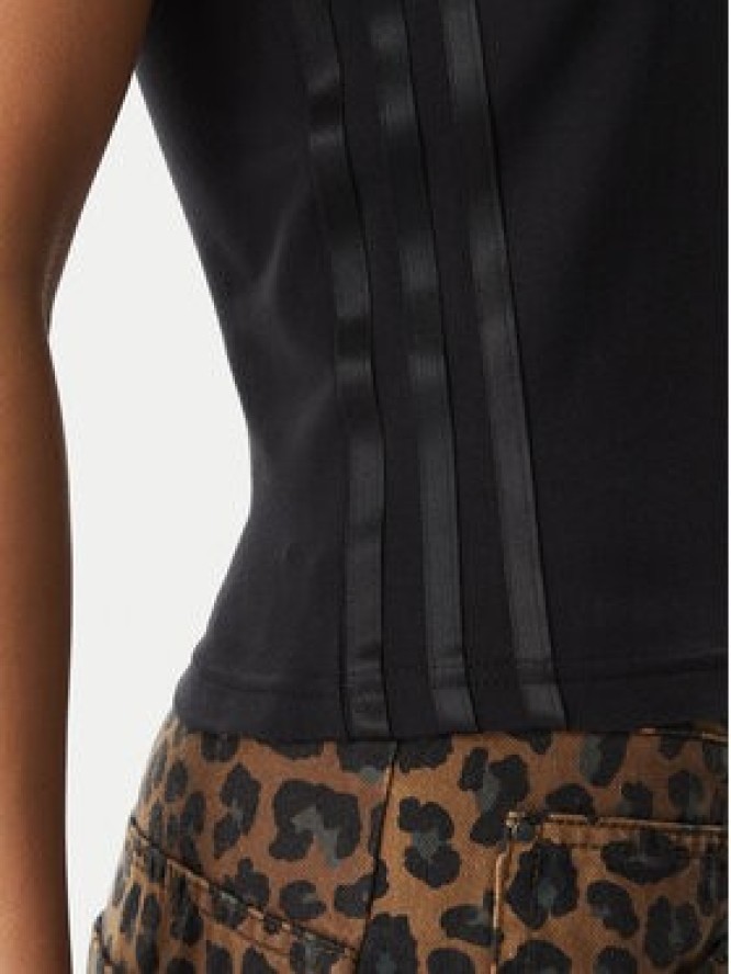 adidas Top KC6437 Czarny Slim Fit