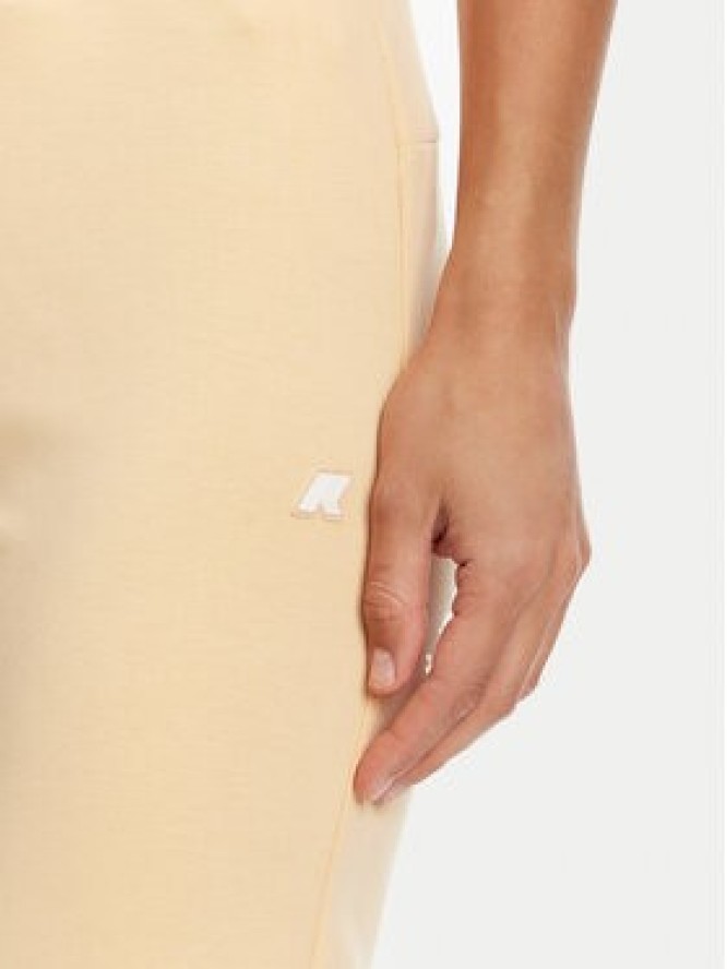 K-Way Spodnie dresowe Jenny K2123NW Beżowy Regular Fit