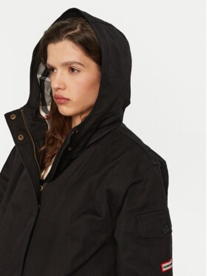 Hunter Parka Hanley HARW0015242 Czarny Regular Fit