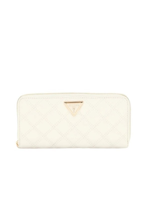 GUESS Biały duży portfel damski Giully