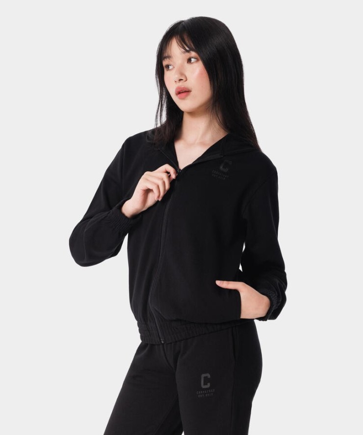 Rozpinana bluza sportowa dla kobiet Carpatree Varsity Chic