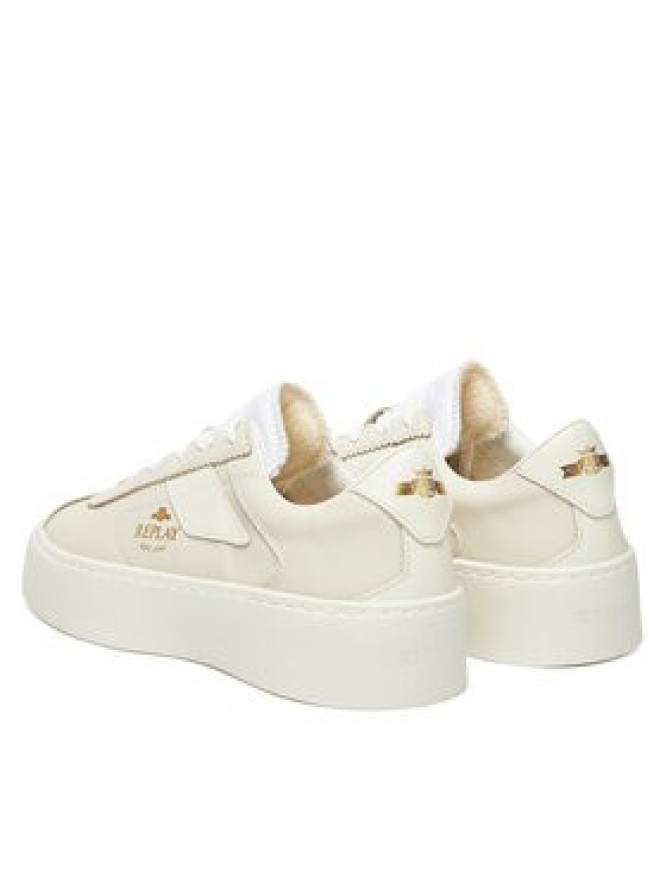 REPLAY Sneakersy Allen GWSE4 .000.C0002L Écru