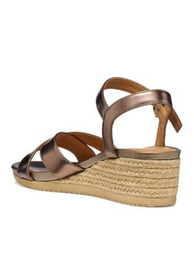 Geox Espadryle D Ischia Corda D02HHC 000CF C5005 Złoty