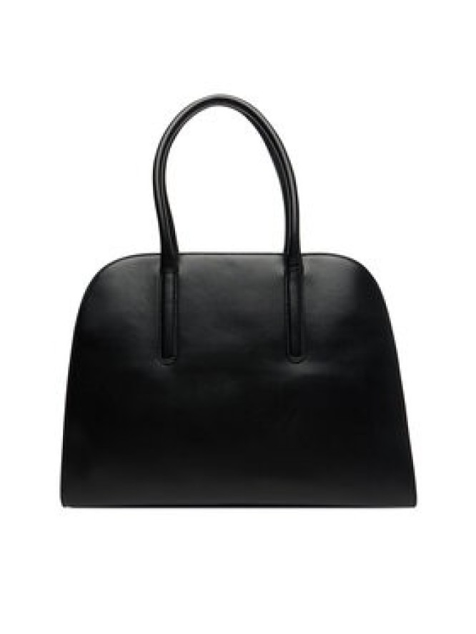 Tommy Hilfiger Torebka Iconic Leather Tote AW0AW18206 Czarny