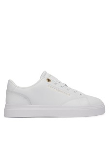 Tommy Hilfiger Sneakersy Th Feminine Cupsole Leather FW0FW09105 Biały