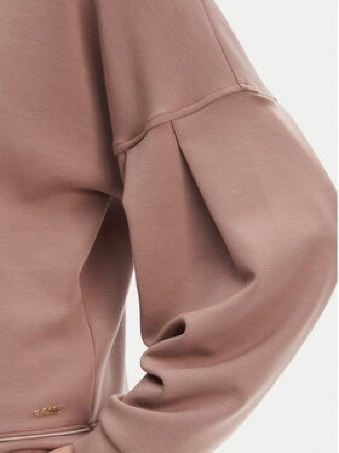 BOSS Bluza Scuba 50545647 Beżowy Relaxed Fit