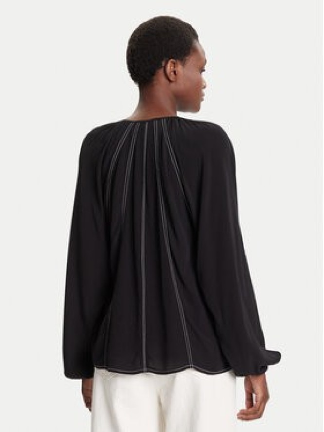 Desigual Bluzka Tallo 25WWBW07 Czarny Loose Fit