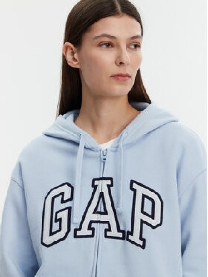 Gap Bluza 678782-05 Błękitny Regular Fit