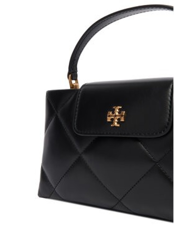 Tory Burch Torebka Kira Diamond Quilt East-West Top Handle 174999 Czarny