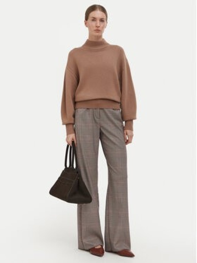 HUGO Sweter Sorellenio 50569389 Brązowy jasny Relaxed Fit