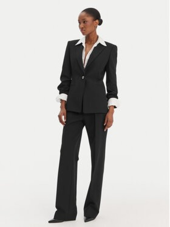 HUGO Marynarka Abire 50565362 Czarny Slim Fit