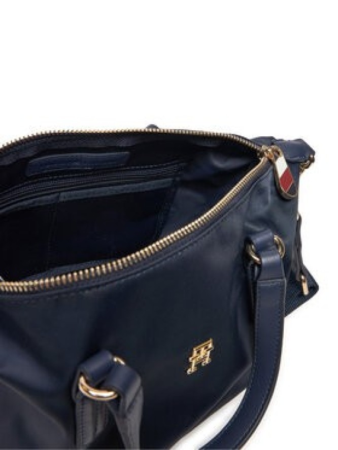 Tommy Hilfiger Torebka Poppy Th Small Tote AW0AW15640 Granatowy