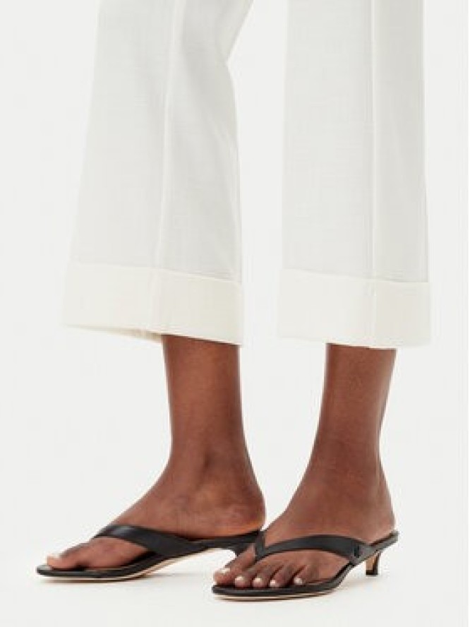 Marella Spodnie materiałowe Duello 2515131191 Écru Regular Fit