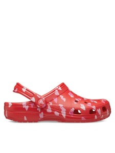 Crocs Klapki Classic Vday Clog 209682 Czerwony
