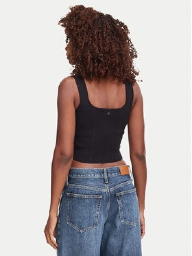 Guess Top W6YZ08 Z0979 Czarny Slim Fit