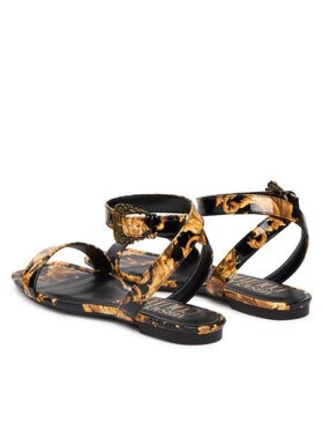 Versace Jeans Couture Sandały 80VA3S61 ZS366 G89 Czarny