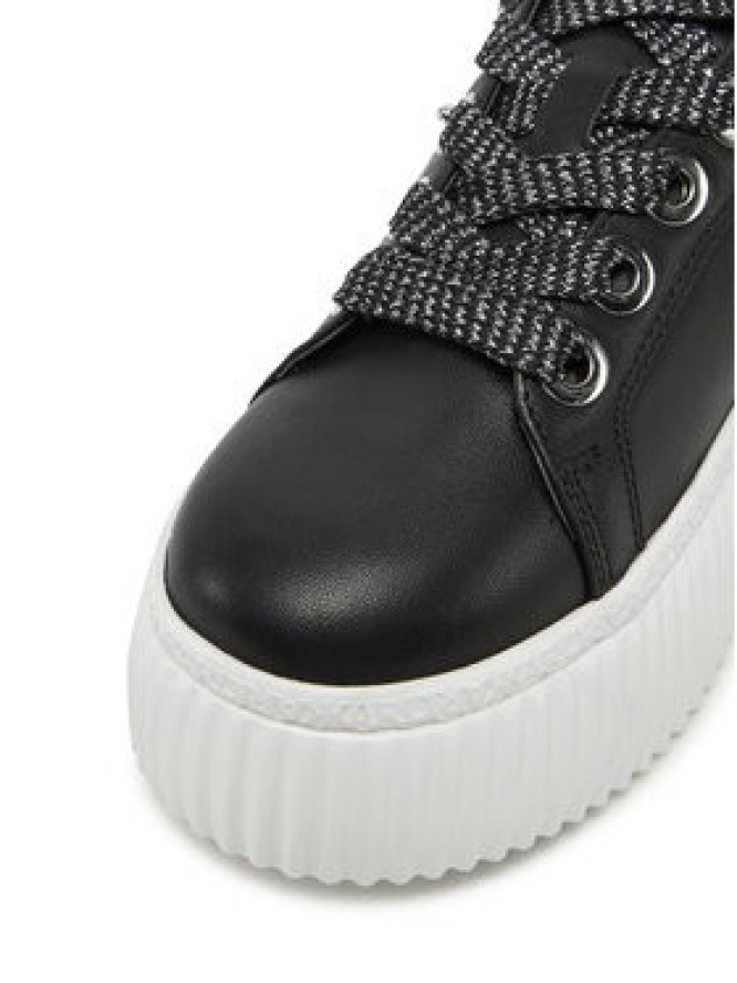KARL LAGERFELD Sneakersy Kreeper Lo KL42376A Czarny
