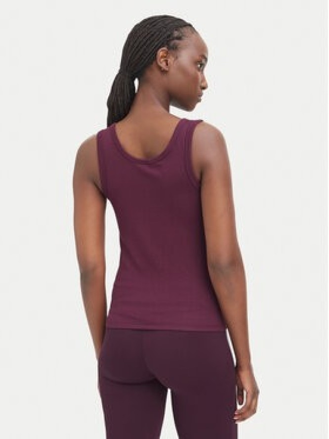 Guess Top V6YP09 K4312 Bordowy Regular Fit