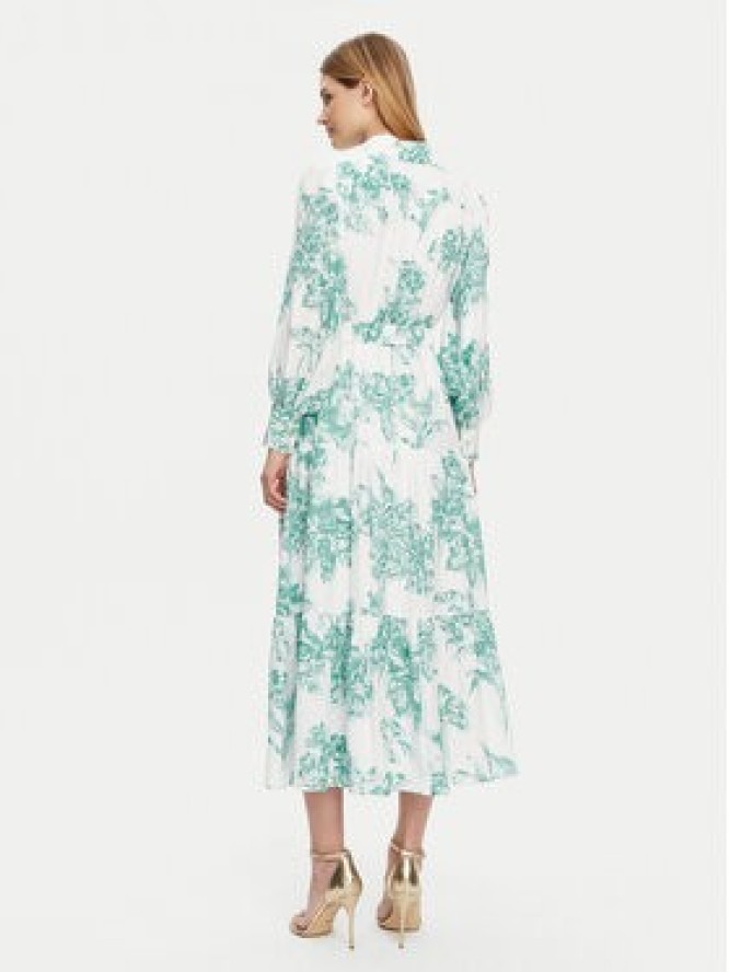 Guess Sukienka wieczorowa W5PK1C WHHC0 Turkusowy Regular Fit