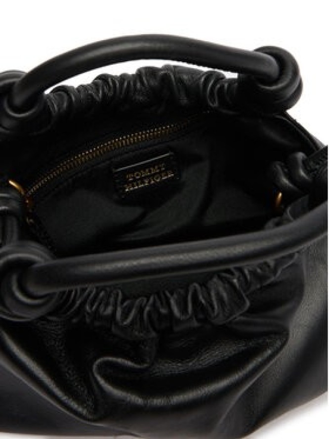 Tommy Hilfiger Torebka Th Soft Leather Med Crossover AW0AW18369 Czarny