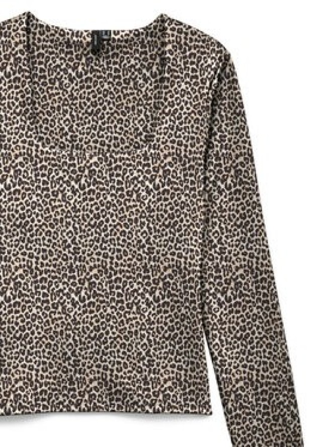 Vero Moda Bluzka Million 10334613 Beżowy Regular Fit