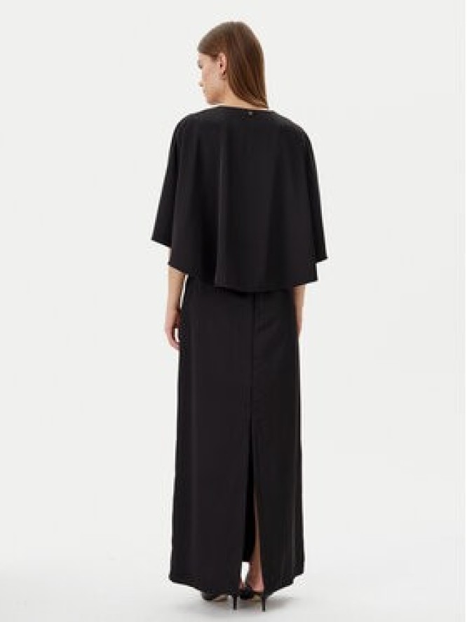 Lola Casademunt by Maite Sukienka wieczorowa MS2516014 Czarny Slim Fit