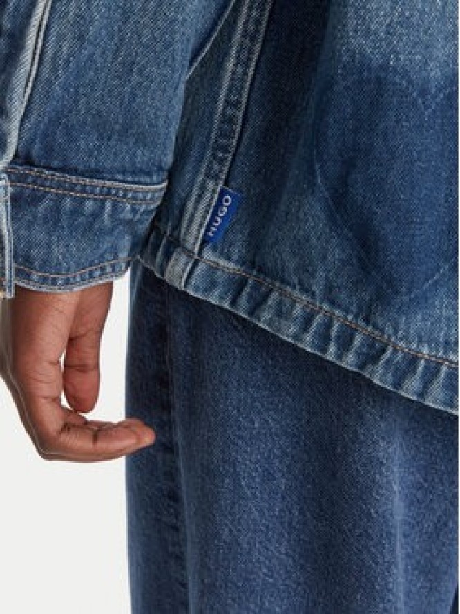 HUGO Koszula jeansowa Garesa_2_B 50544492 Niebieski Relaxed Fit