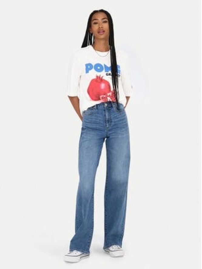 ONLY T-Shirt Phoebe 15351369 Biały Regular Fit