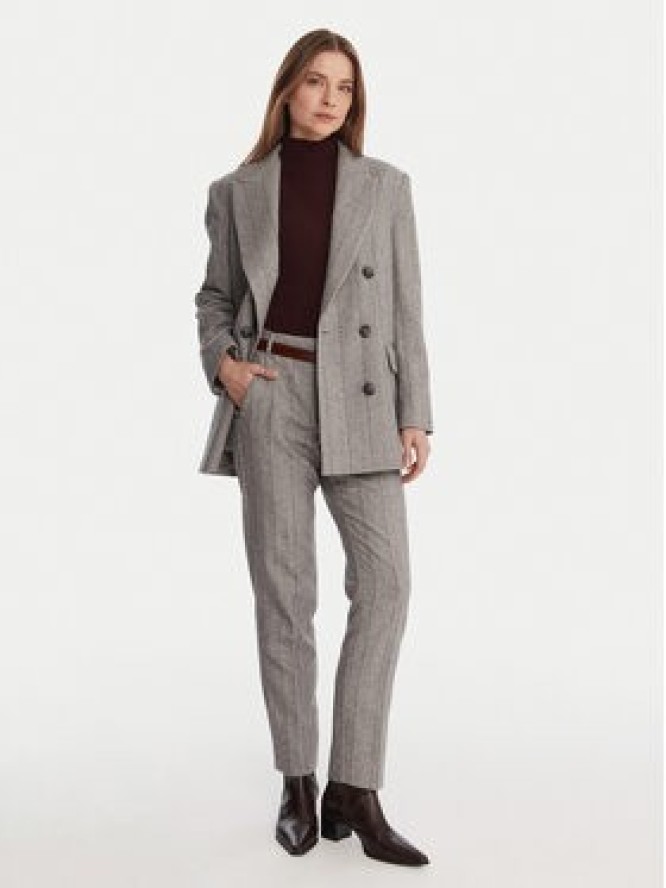 MAX&Co. Spodnie materiałowe Svenzia 2526136094200 Szary Slim Fit