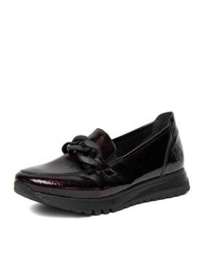 Rieker Półbuty 49051-35 Bordowy