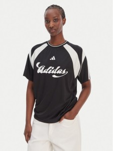 adidas T-Shirt House Of Tiro JY7623 Czarny Regular Fit