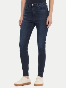 Tommy Jeans Jeansy Sylvia DW0DW21823 Granatowy Skinny Fit