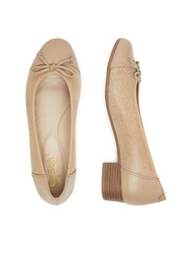 Go Soft Półbuty RST-GISEL-01 Beżowy