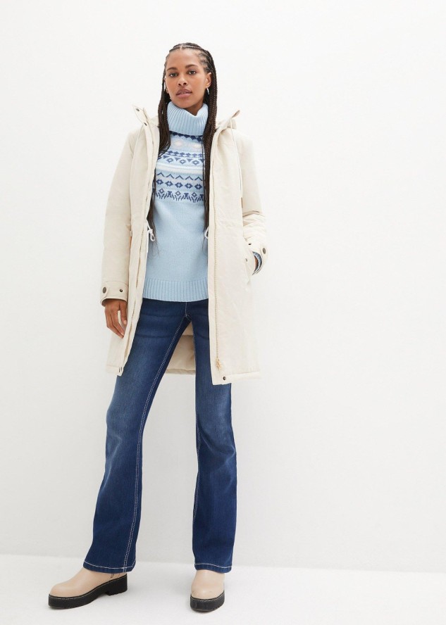 Hydrofobowy płaszcz outdoorowy