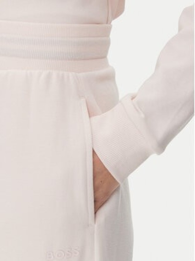 BOSS Spodnie dresowe CP Stripe 50524759 Różowy Regular Fit