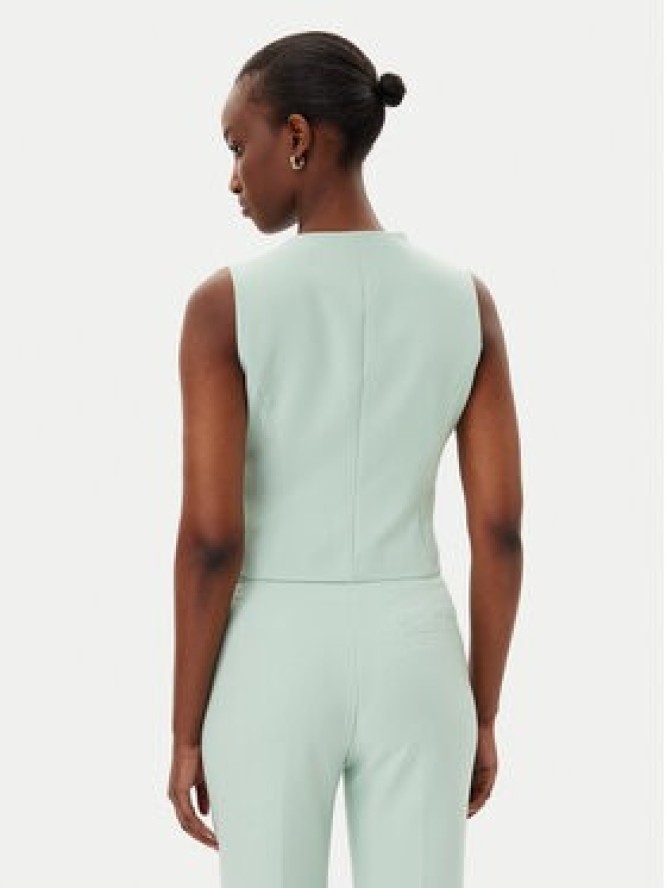 Maryley Kamizelka 25EB128/43SP Zielony Regular Fit