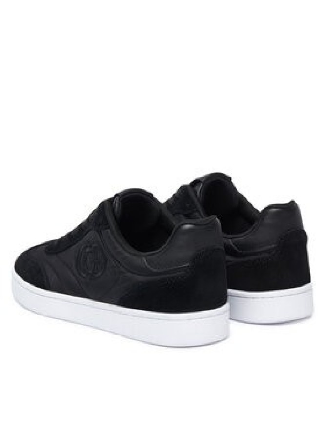 Guess Sneakersy FLTJAC LEA12 Czarny